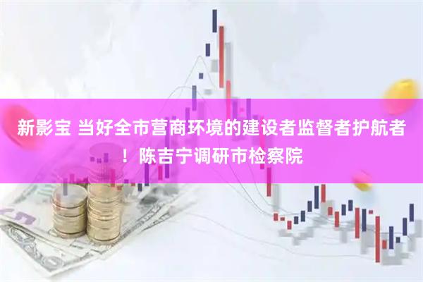 新影宝 当好全市营商环境的建设者监督者护航者！陈吉宁调研市检察院